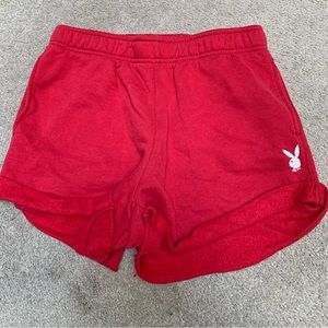 Pacsun red playboy shorts